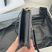 Saint Laurent Cassandre Phone Holder Black Bag 18x11x2cm - 5