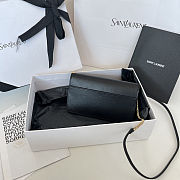 Saint Laurent Cassandre Phone Holder Black Bag 18x11x2cm - 4