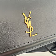 Saint Laurent Cassandre Phone Holder Black Bag 18x11x2cm - 2