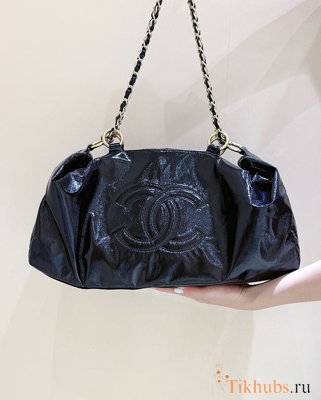 Chanel Vinyl Rock and Chain Bowler - 1