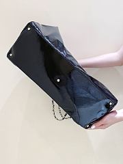 Chanel Vinyl Rock and Chain Bowler - 3