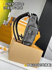 Louis Vuitton Christopher PM Monogram Eclipse Backpack 32x39x12cm - 3