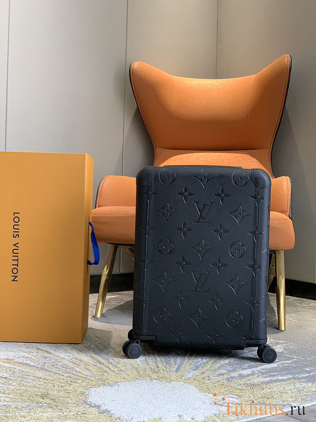 Louis Vuitton Horizon 55 Monogram Empreinte Black Suitcase 38x55x21cm - 1