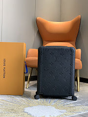 Louis Vuitton Horizon 55 Monogram Empreinte Black Suitcase 38x55x21cm - 1