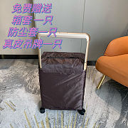 Louis Vuitton Horizon 55 Monogram Empreinte Black Suitcase 38x55x21cm - 6