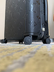 Louis Vuitton Horizon 55 Monogram Empreinte Black Suitcase 38x55x21cm - 3