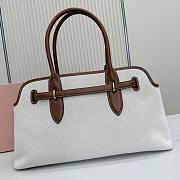 Miu Miu Aventure Canvas and Leather Bag 44x22.5x14.5cm - 6