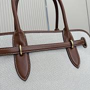 Miu Miu Aventure Canvas and Leather Bag 44x22.5x14.5cm - 4