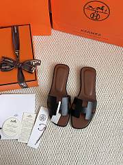 Hermès Oran Sandal Black - 6