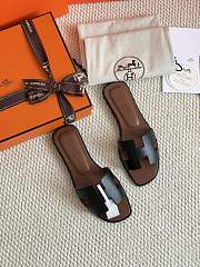 Hermès Oran Sandal Black - 4