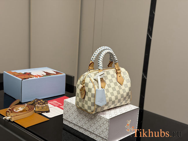 Louis Vuitton Speedy Bandoulière 20 Pastel Blue 20cm - 1