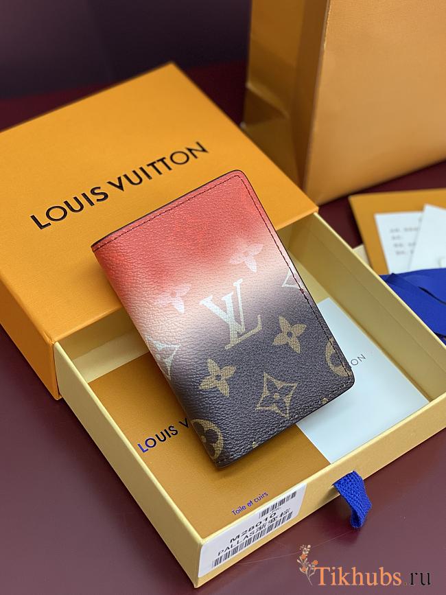 Louis Vuitton Monogram Pigment Wallet 11 x 1 x 7.5cm - 1