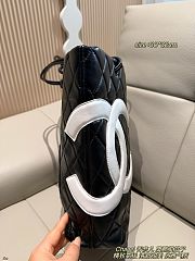 Chanel Cambon Ligne Large Tote Bag Black 30x32cm - 3