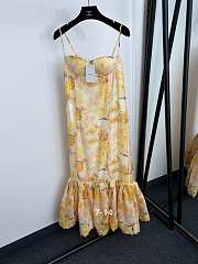 Zimmermann Como Floral Linen And Silk Midi Dress - 4