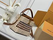 Louis Vuitton Capucines BB Rattan and Cowhide Leather 27 x 18 x 9 cm - 6