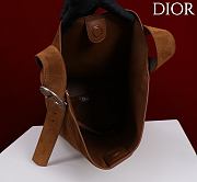 Dior Medaillon Bucket Bag Meidum 34×20.5×18cm - 5