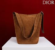 Dior Medaillon Bucket Bag Meidum 34×20.5×18cm - 4
