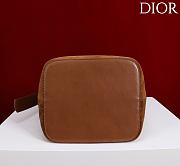 Dior Medaillon Bucket Bag Meidum 34×20.5×18cm - 3