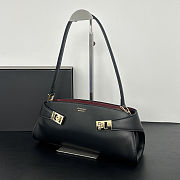 Ferragamo Hug East-West Leather Shoulder Bag 32x12x10 - 6