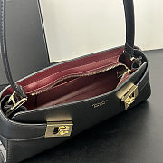Ferragamo Hug East-West Leather Shoulder Bag 32x12x10 - 2