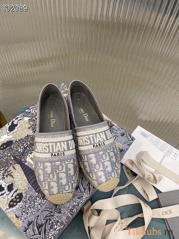 Dior Granville Espadrille Raffia - 1
