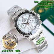 Rolex Cosmograph Daytona White Dial – Black Ceramic Bezel - 5
