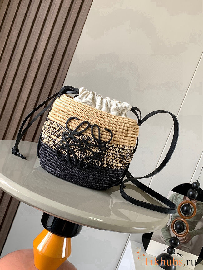 Loewe x Paula's Ibiza Beehive Basket Bag 22x22x12cm - 1