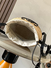 Loewe x Paula's Ibiza Beehive Basket Bag 22x22x12cm - 6