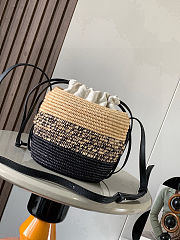 Loewe x Paula's Ibiza Beehive Basket Bag 22x22x12cm - 3