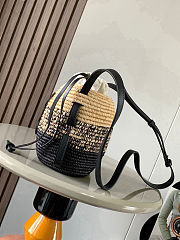 Loewe x Paula's Ibiza Beehive Basket Bag 22x22x12cm - 2