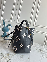 Louis Vuitton NéoNoé MM Monogram Empreinte Black 26.0 x 26.0 x 17.5 cm - 4