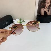 Prada Symbole geometric-frame sunglasses - 4