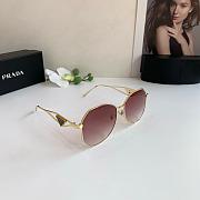Prada Symbole geometric-frame sunglasses - 3