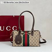Gucci Borsetto Medium Boston Bag 28 x 15 x 10cm - 5
