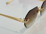 Cartier Rimless Hexagonal Sunglasses - 4
