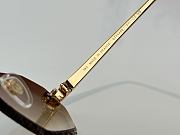 Cartier Rimless Hexagonal Sunglasses - 2