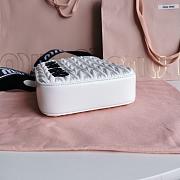  Miu Miu Matelassé Ciré Handbag 18X15X5cm - 6