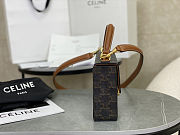 Celine Triomphe Box Top Handle Bag 22x13.5x6cm - 6
