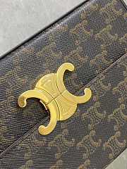 Celine Triomphe Box Top Handle Bag 22x13.5x6cm - 2