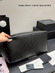 Chanel Large Classic Shopping Tote Black 42x33cm - 5