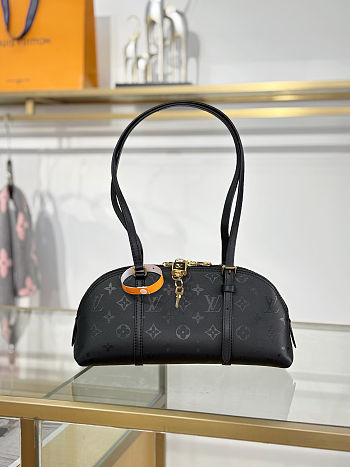  Louis Vuitton Squire East-West Black Bag 29x14x8cm