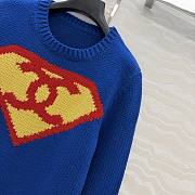 Chanel Métiers d'art Cashmere Pullover Blue - 6