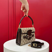 Gucci Horsebit Duomo small top handle bag 20-13.5-6cm - 6