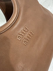 Miu Miu Ivy nappa-leather bag 40X30X15cm - 6