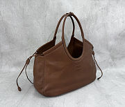 Miu Miu Ivy nappa-leather bag 40X30X15cm - 3