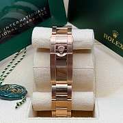 ROLEX GMT Master II 126715 Rootbeer Oyster Rose Gold Watch - 5