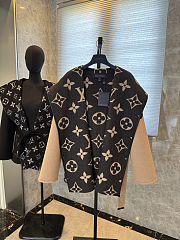 Louis Vuitton Wool Trench Coat Brown - 1