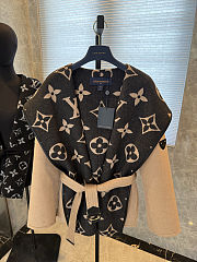 Louis Vuitton Wool Trench Coat Brown - 2