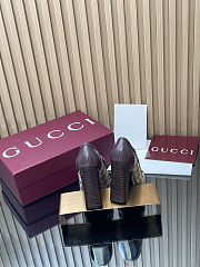 Gucci GG Canvas Horsebit Pumps - 3
