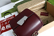 Gucci Go Small Shoulder Bag Rosso Ancora 21.5x14x9cm - 4